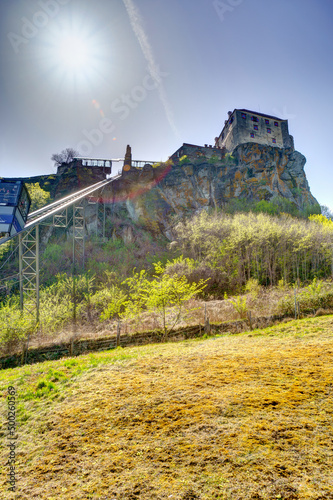 Riegersburg, Styria, Austria, HDR Image photo