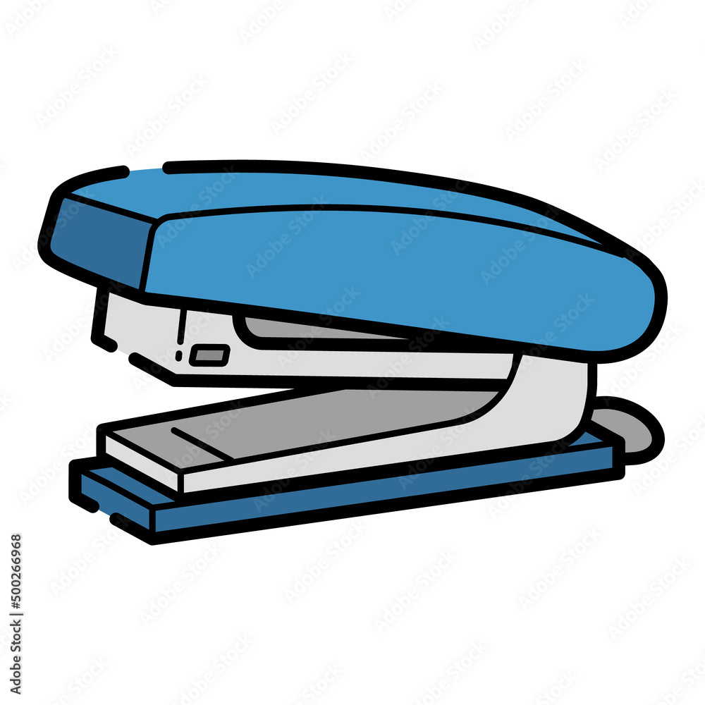 ステープラーのイラスト