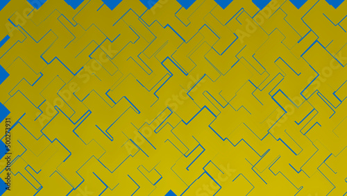 yellow Illustration unusual drawing interesting abstract light, bright background, pastel colors blank layout