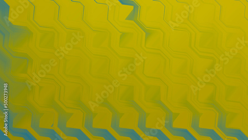 yellow Illustration unusual drawing interesting abstract light, bright background, pastel colors blank layout