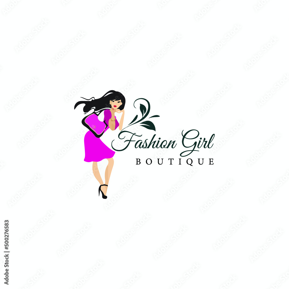 Unique Girl Logo Design Templates Unique Girl Logo Design Templates