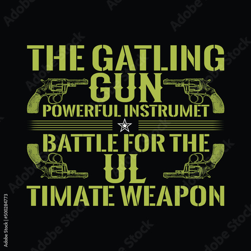 Gun, custom, bulk t-shirt design
