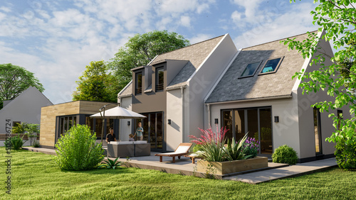 New traditional house