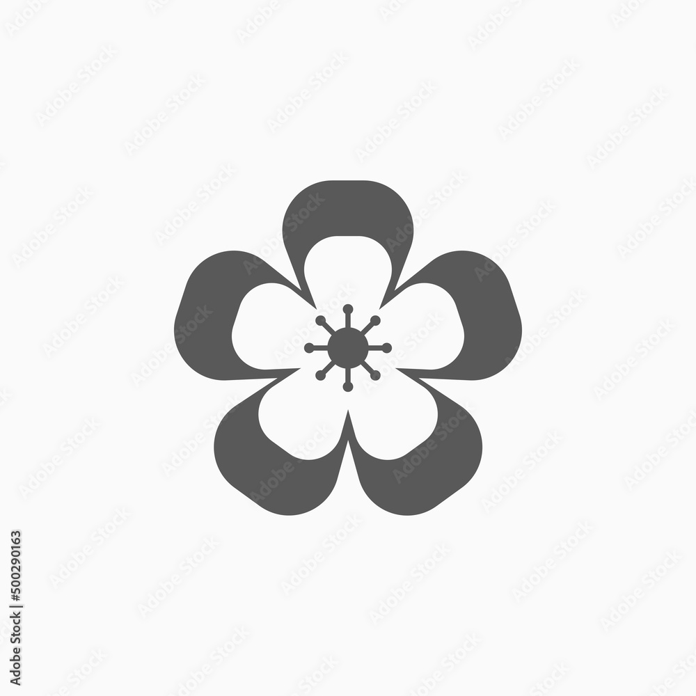 flower icon, flora vector, blossom illustration flower icon, flora vector, blossom illustration