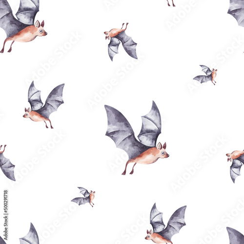 watercolor seamless pattern. floral background tropical blooming flowers and leaves with Australian animals and birds. Plants  animals and flowers of Australia. for fabric  textile  packaging  childre