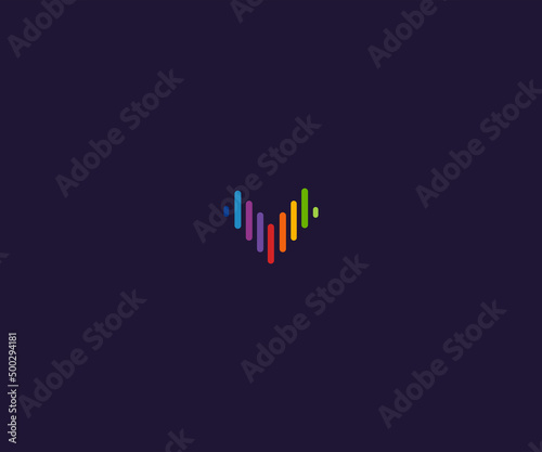 Letter V Logo Design vector Template