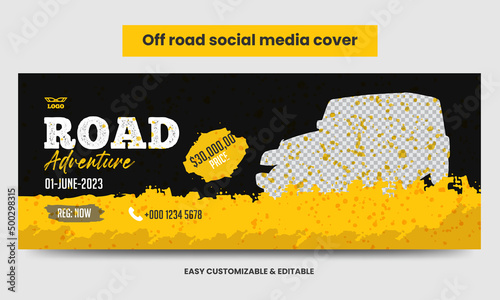 Off-Road Adventure Social Media Cover Photo