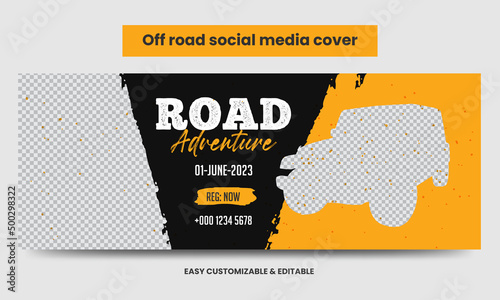 Off-Road Adventure Social Media Cover Photo
