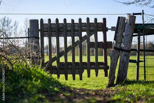 Path blocked by Field Gate
