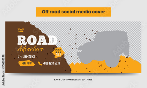 Off-Road Adventure Social Media Cover Photo