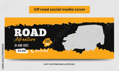 Off-Road Adventure Social Media Cover Photo