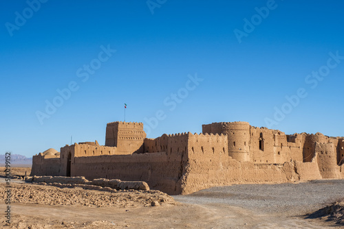 Saryazd Castle in Iran is a fortess used as security box © JoseMaria
