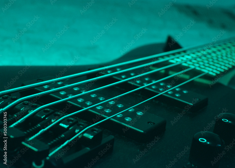 Fototapeta premium Bass Guitarr for rock