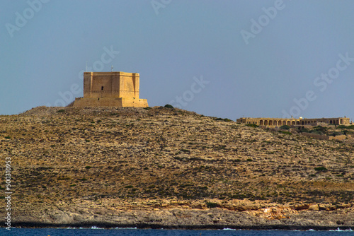 Fortaleza em Malta, Mediterrâneo, Europa