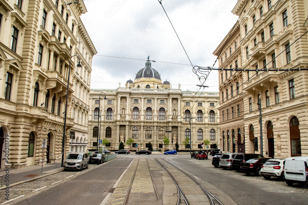 Fototapeta premium street in vienna
