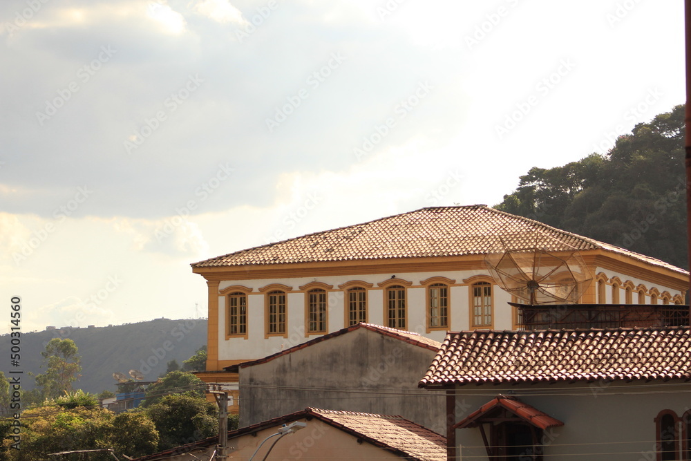 Obraz premium Paisagem Sabará - Cidade Histórica Minas Gerais
