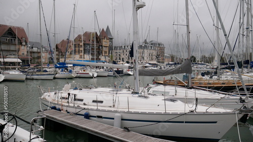 boats in Deauville