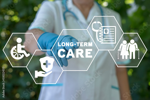 Photography Long-Term Care Insurance Medical Concept