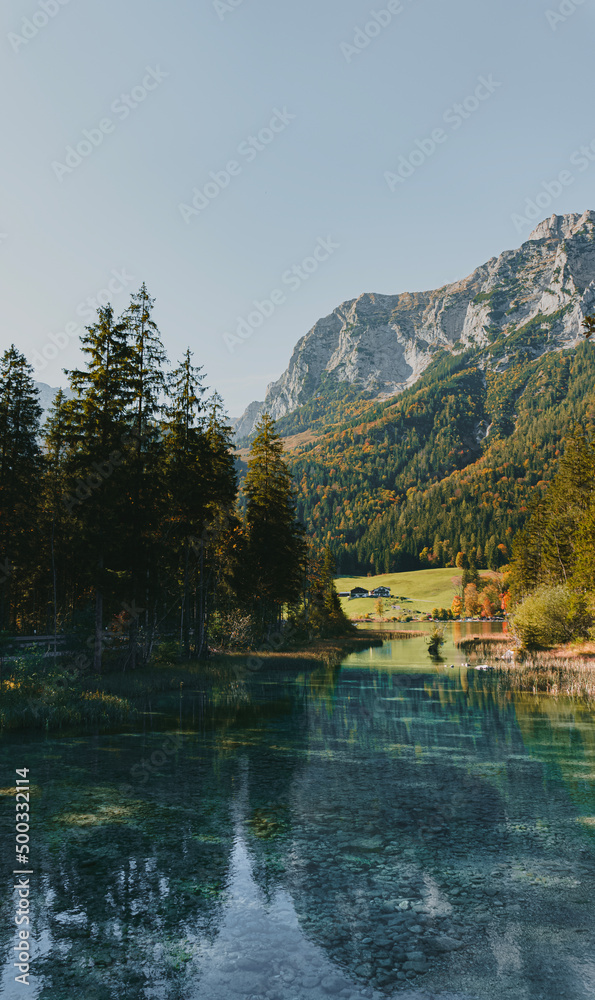 Hintersee in the German Alps