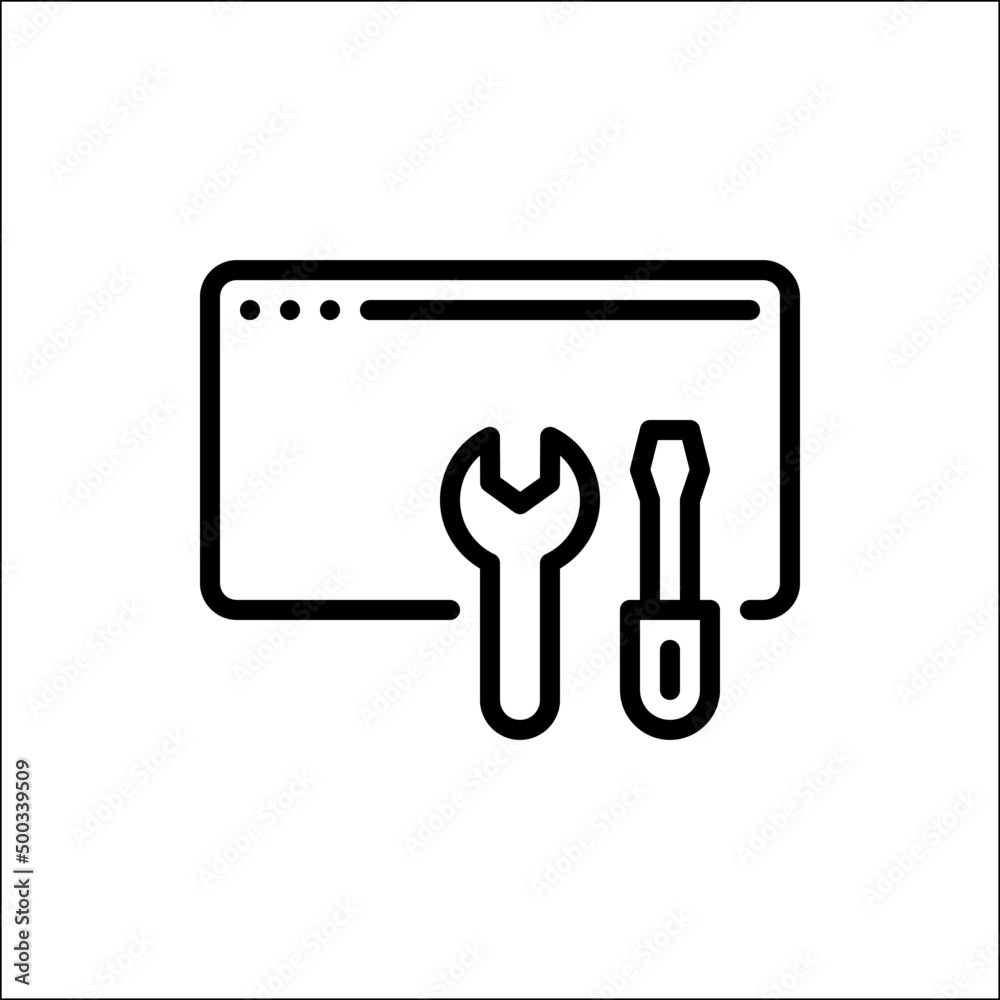 settings icon, suitable for use in presentations, websites, and mobile apps settings icon, suitable for use in presentations, websites, and mobile apps
