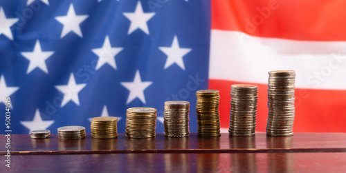 Economy in the United States. The growth of the economy in the United States.