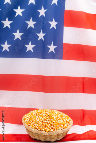 Agriculture in the United States. Corn trade. United States corn.