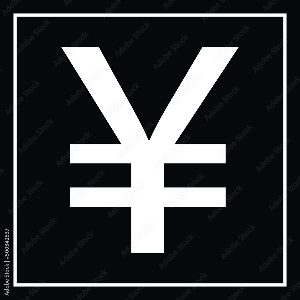 Obraz premium yen currency symbol