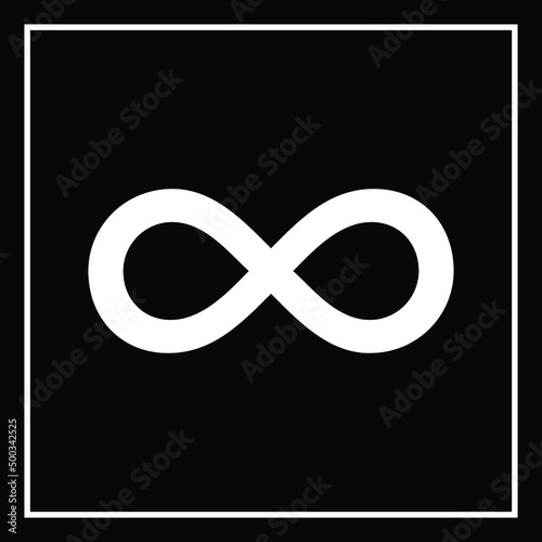 Infinity Symbol vector Illustration. eps 10