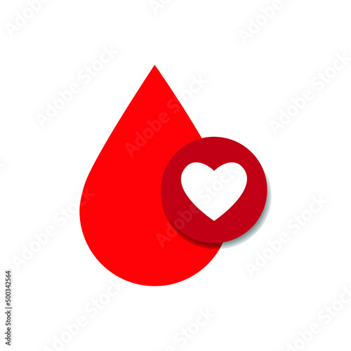 Blood donation icon design. vector illustration