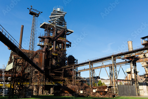 Old steel factory in area Dolni Vitkovice, Ostrava, Czech Republic © JackF