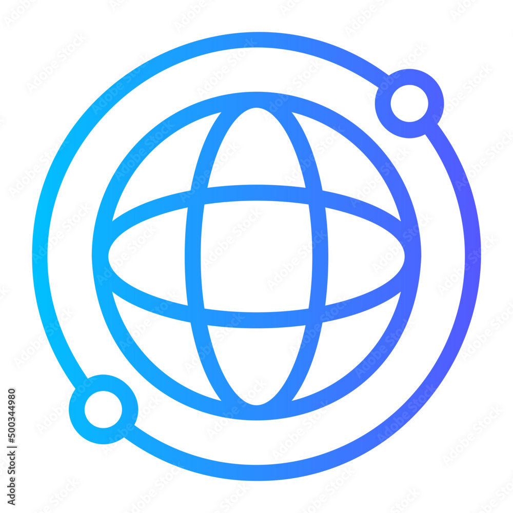 global gradient icon global gradient icon