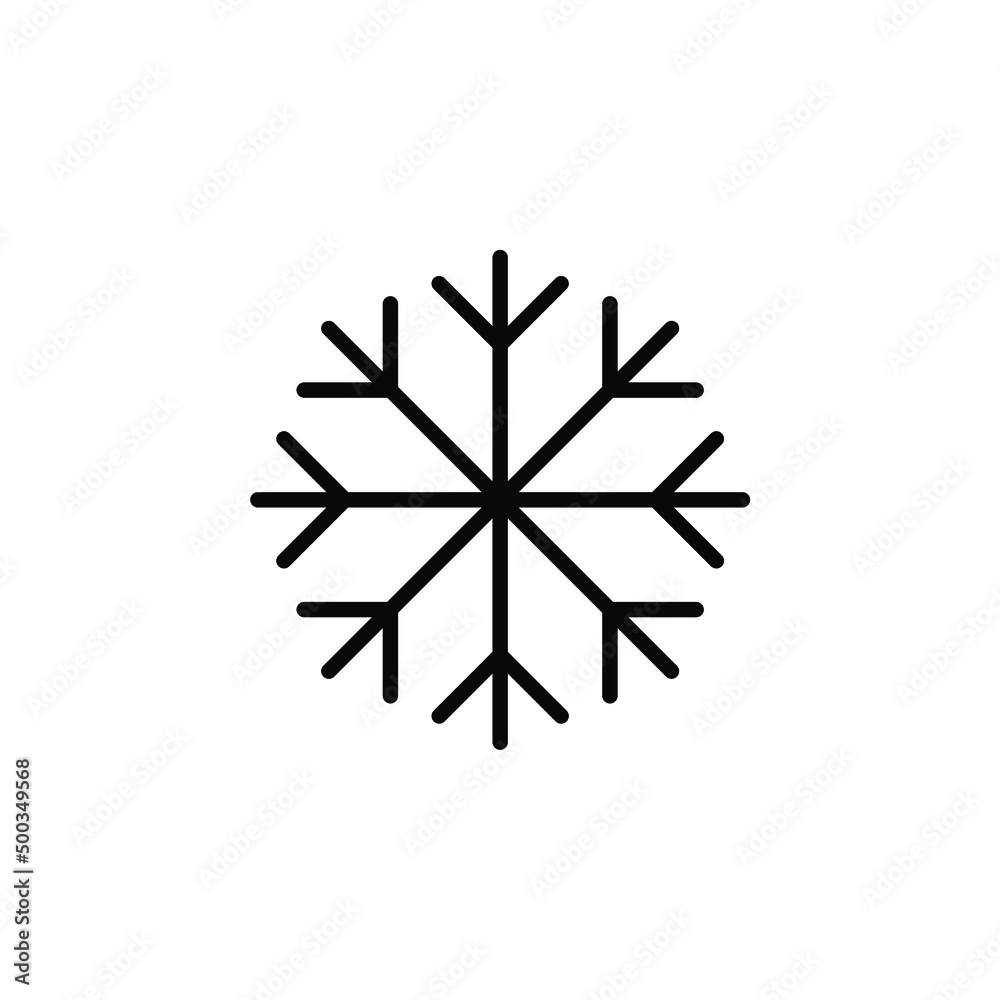 Winter, Snowfall, Snow, Snowflake Solid Line Icon Vector Illustration Logo Template. Suitable For Many Purposes. Winter, Snowfall, Snow, Snowflake Solid Line Icon Vector Illustration Logo Template. Suitable For Many Purposes.