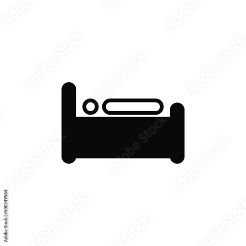 Sleep, Nap, Night Solid Line Icon Vector Illustration Logo Template. Suitable For Many Purposes.