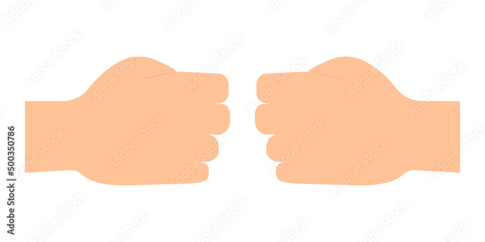 Sketch icon with two fists. Team concept. Logo symbol. Vector illustration. stock image. Sketch icon with two fists. Team concept. Logo symbol. Vector illustration. stock image.