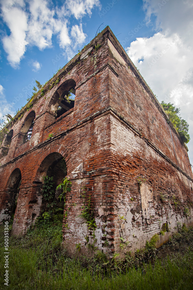 Historical Building, Fort Willem I military camp, at Ambarawa, Semarang, Central Java, Indonesia