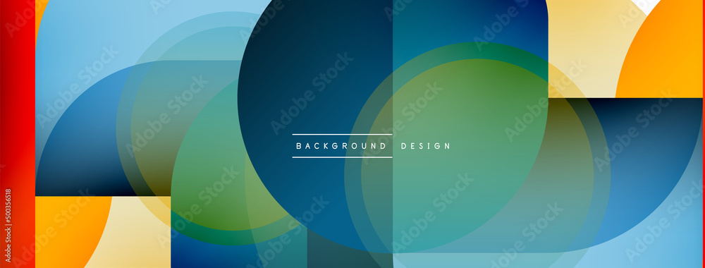 Creative geometric wallpaper. Minimal circle triangle and square line abstract background. Vector illustration for wallpaper banner background or landing page Creative geometric wallpaper. Minimal circle triangle and square line abstract background. Vector illustration for wallpaper banner background or landing page