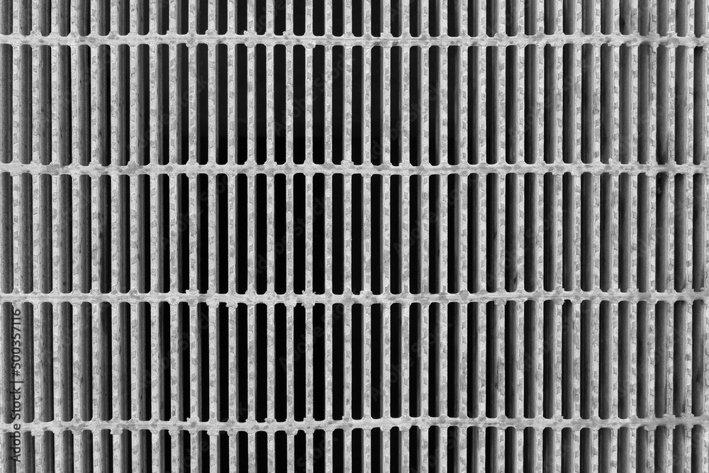 metal grid background
