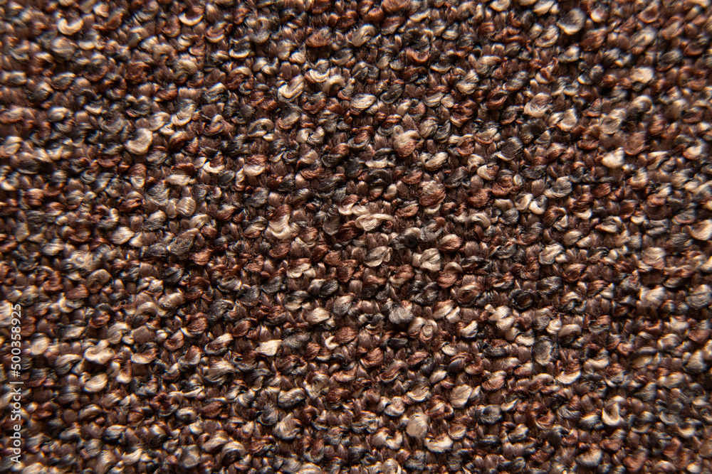 Soft brown fabric as a background macro photo, fabrics as an example for furniture Soft brown fabric as a background macro photo, fabrics as an example for furniture