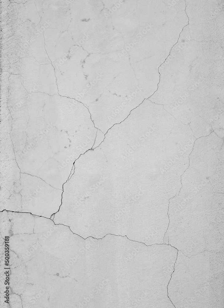 crack gray cement wall texture background