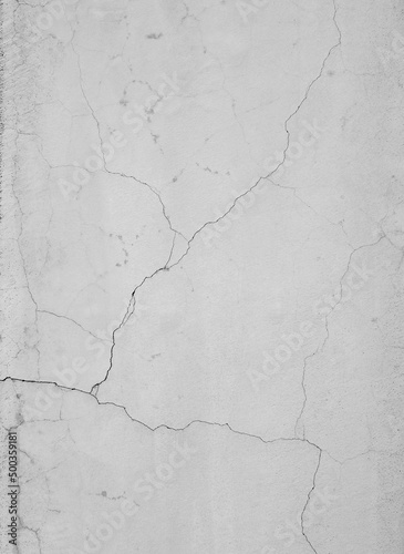 crack gray cement wall texture background