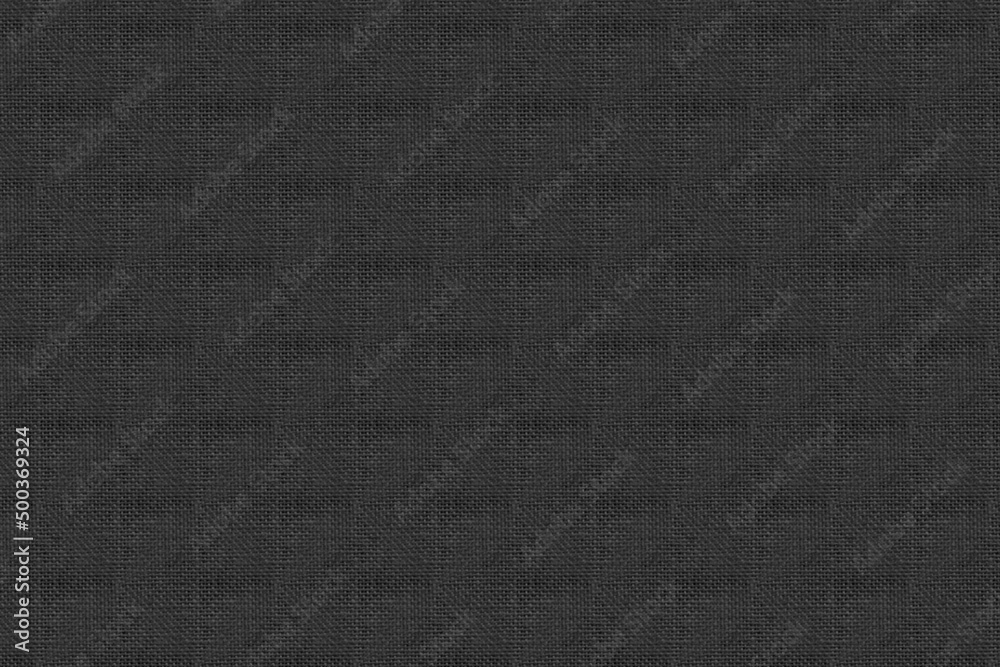 black fabric texture cloth background with copy space for text or image