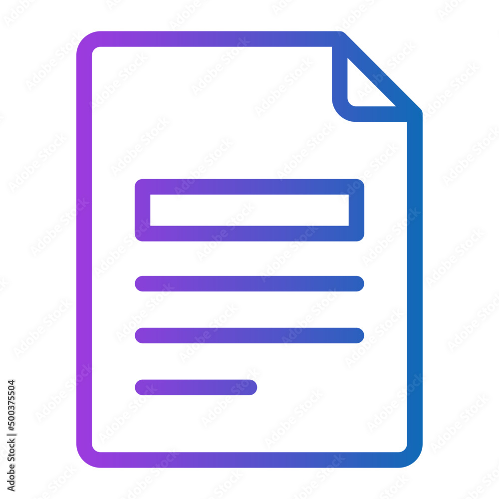 file gradient icon file gradient icon