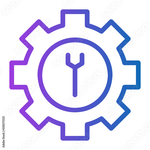 settings gradient icon