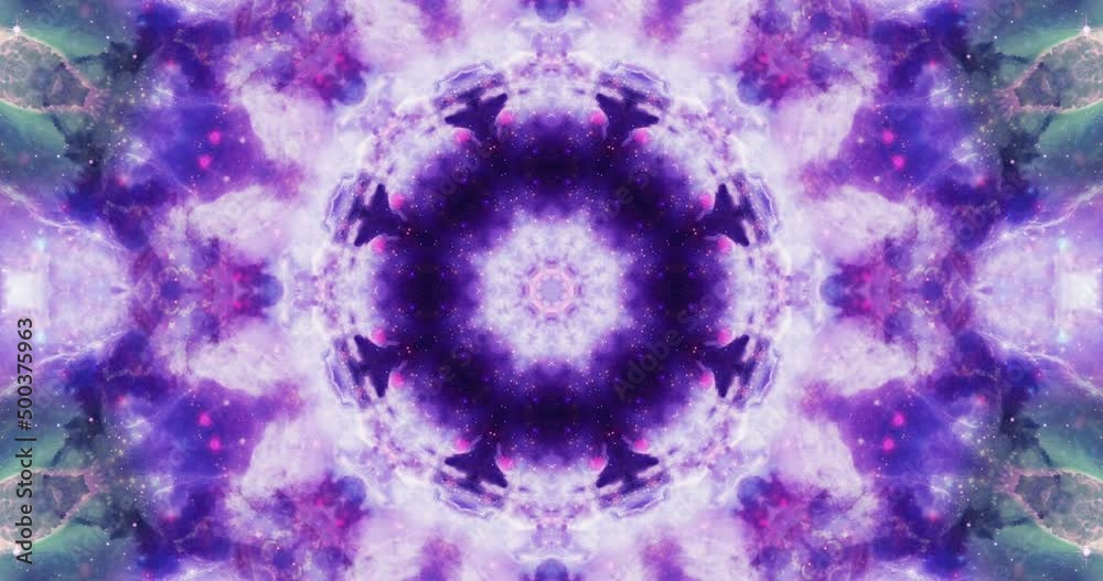 Cosmic Kaleidoscope Seamless Pattern Loop Cosmic Kaleidoscope Seamless Pattern Loop