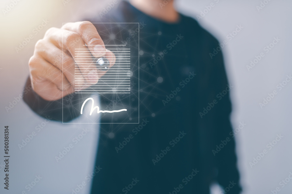 Electronic signature, document management, paperless office, E signing ...