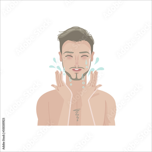 facial skin care shaving