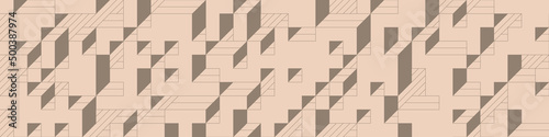 Implementation of Edward Zajec’s “Il Cubo” from 1971. Essentially a Truchet tile set of 8 tiles and rules for placement art illustration