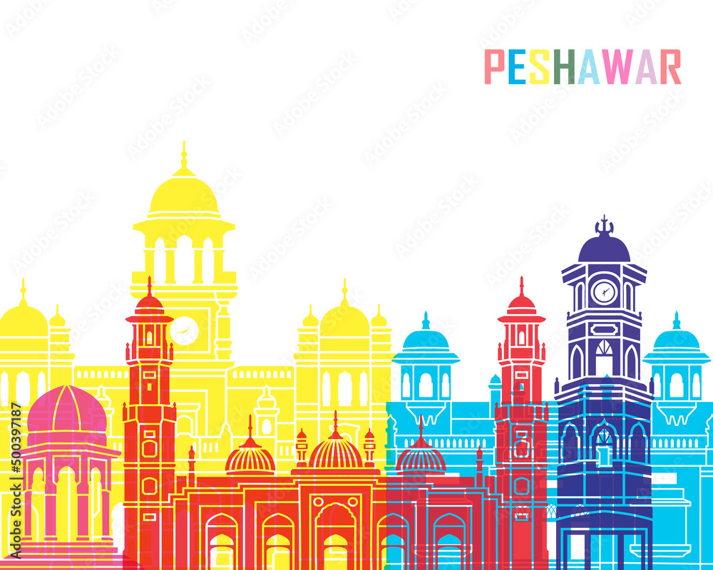 Peshawar skyline pop
