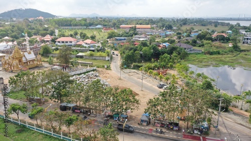 Huai Chak Nok pattaya city chonburi top view