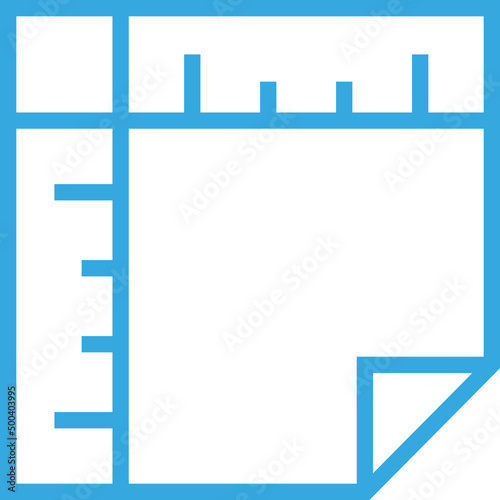 artboard rulers icon design